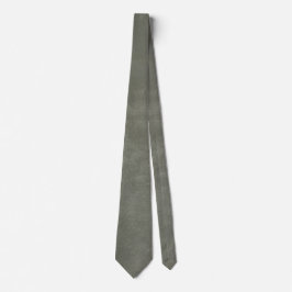 Corbata Tejido de cuello verde gris texturado