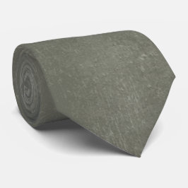 Corbata Tejido de cuello verde gris texturado