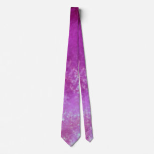 Corbata Tejido de efecto de nube oscuro rosa: resalte en e