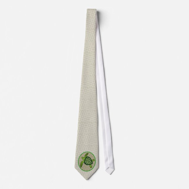 Corbata Tejido de tortuga (Anverso)