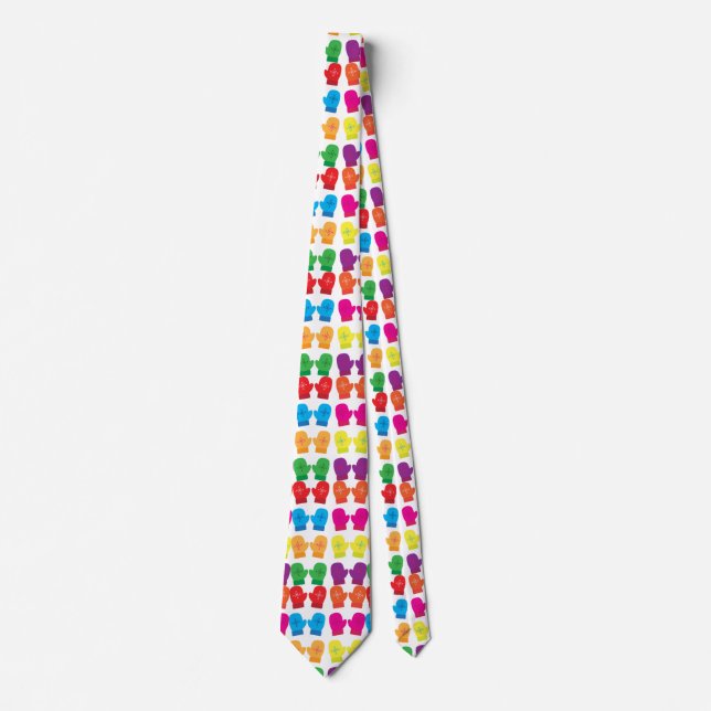 Corbata Tejido multicolor Mittens Thunder_Cove (Anverso)