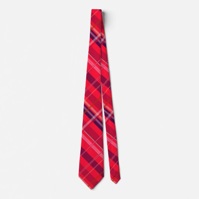 Corbata Tejido rojo (Anverso)
