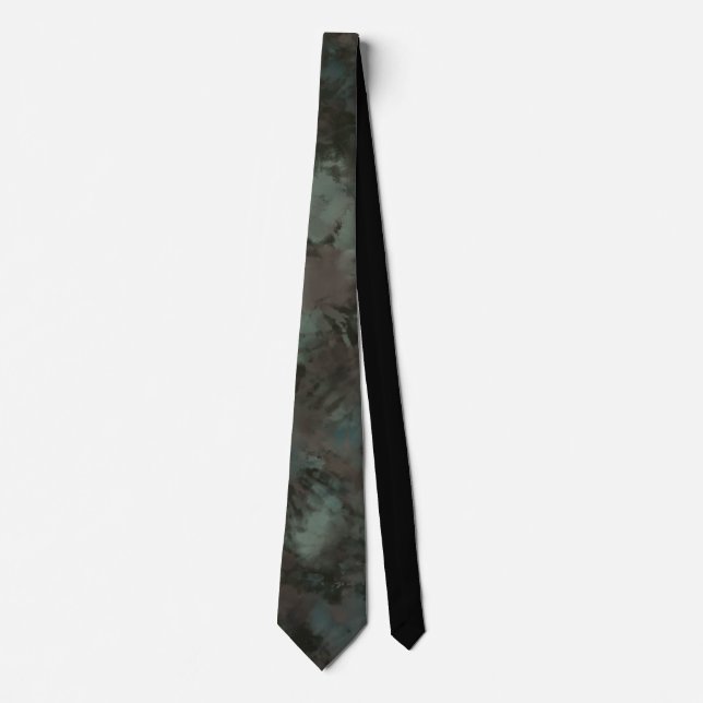 Corbata Tejido verde de camuflaje (Anverso)