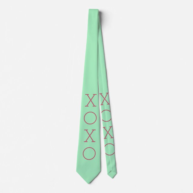 Corbata Tejido XOXO (Anverso)