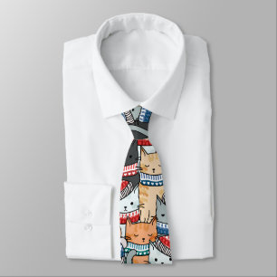 Corbata Tejidos de patrones de Gorras y estacas de inviern
