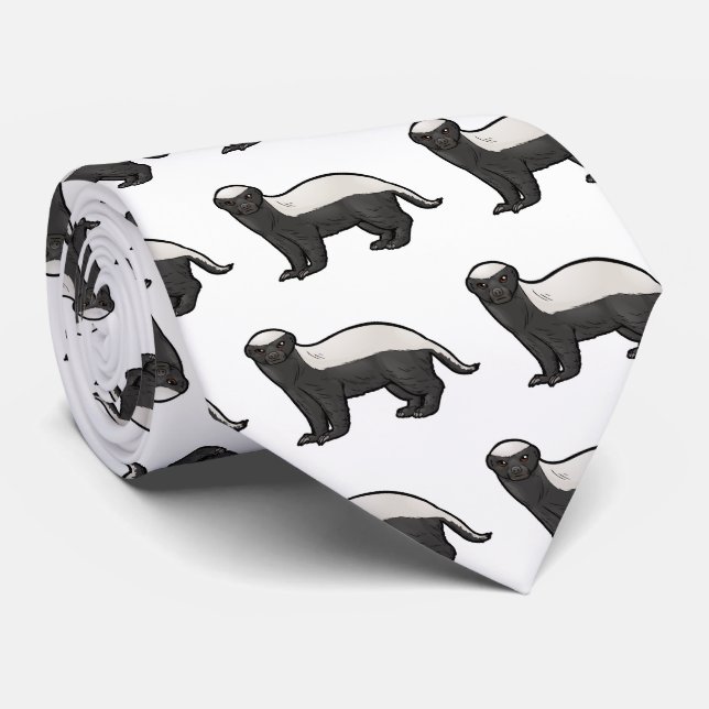 Corbata Tejón de miel (Enrollado)