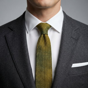 Corbata Tela de tweed de pájaro naranja oxidada de dinero 
