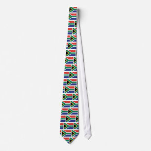 Corbata Tema de la bandera de Suráfrica