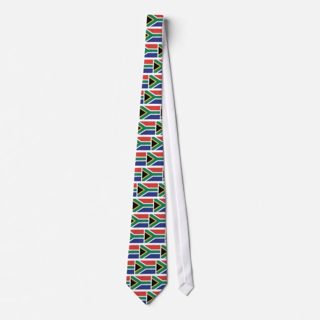 Corbata Tema de la bandera de Suráfrica (Anverso)