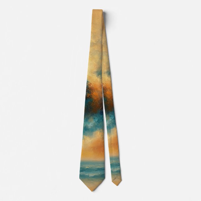 Corbata Tempest Serenity Abstract (Anverso)