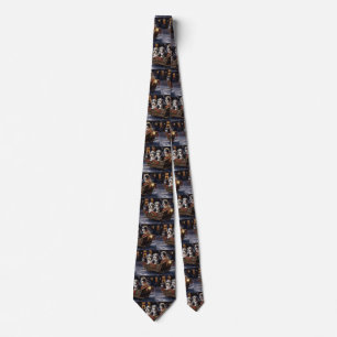 Corbata Temporada festiva de Navidad Havanese