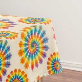 Corbata teñida psicodélica | Mantel retro groovy