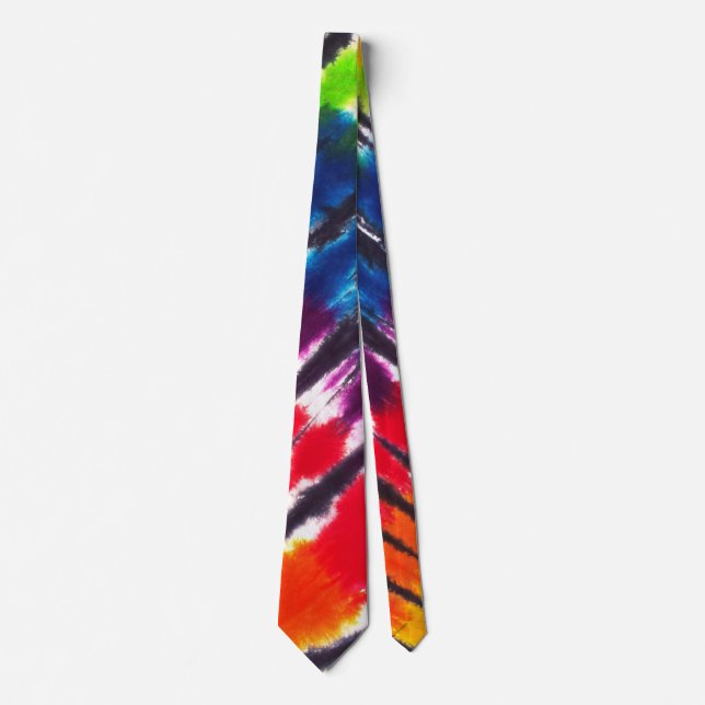Corbata Teñido anudado del arco iris (Anverso)