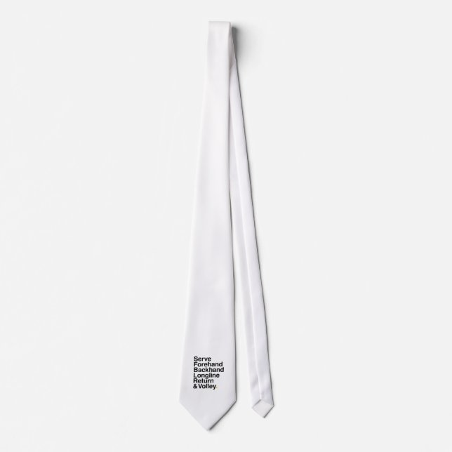 CORBATA TENIS (Anverso)