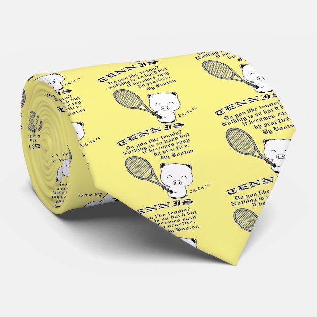 Corbata Tennis Tie (Enrollado)