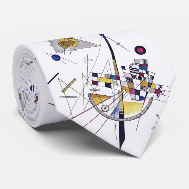 Corbata Tensión Delicada #85 - Kandinsky (Enrollado)
