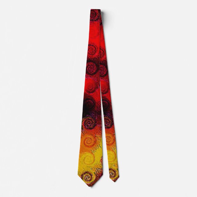 Corbata Tequila Sunrise (Anverso)