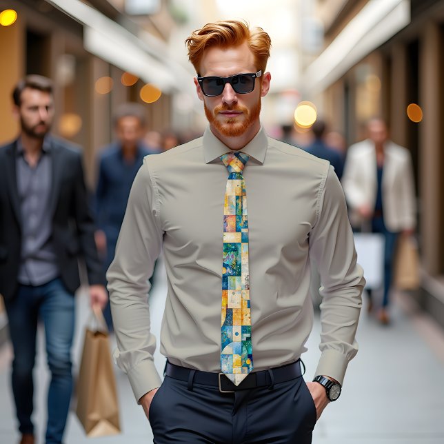 Corbata Terra Nova Resumen Arte Tie (Subido por el creador)