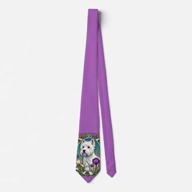 Corbata Terrier de West Highland Westie (Anverso)