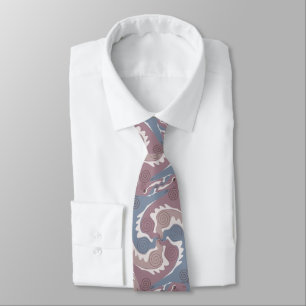 Corbata Teselaje estilizado de los ejes giratorios 1 NT