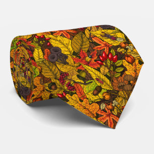 Corbata Tesoros de otoño