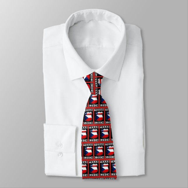 Corbata Texas Czech American (Atado)