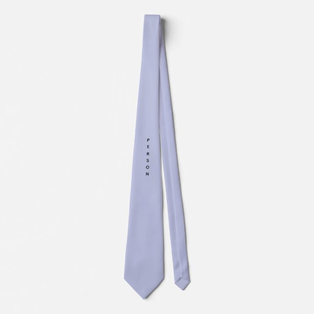 Corbata texto de persona  (Anverso)