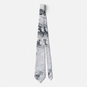 Corbata Textos de Piedra Blanca Serie 5