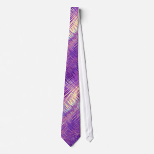 Corbata Textura Amethyst Purple Crystal Gel