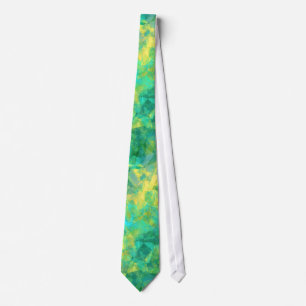 Corbata Textura cruzada verde esmeralda
