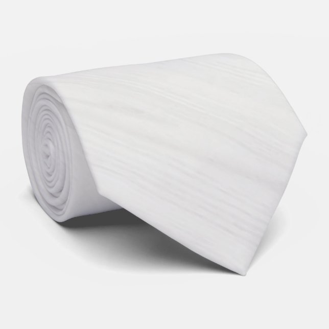 Corbata Textura de grano de madera blanca (Enrollado)