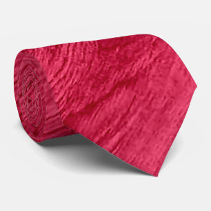 Corbata Textura de grano de madera roja #2