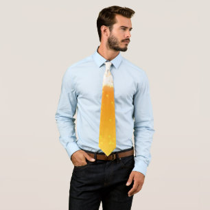 Corbata Textura de la cerveza