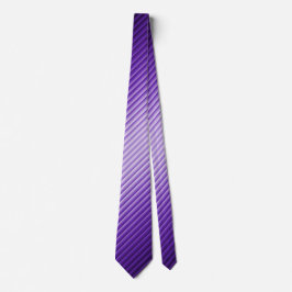 Corbata Textura de rayas diagonales moradas con estilo de