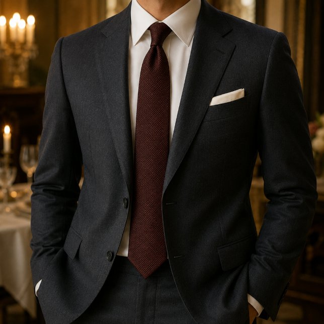 Corbata Textura Micro Espresso Guijarro (Subido por el creador)