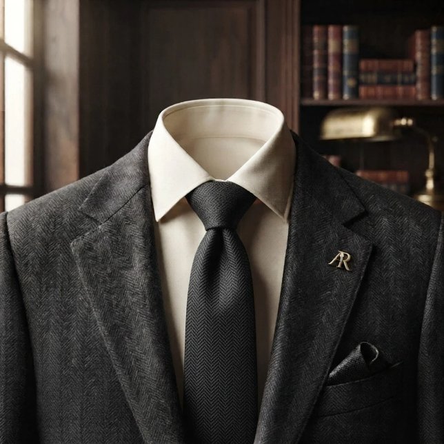 Corbata Textura Tonal Ultra-Sutil  (Subido por el creador)
