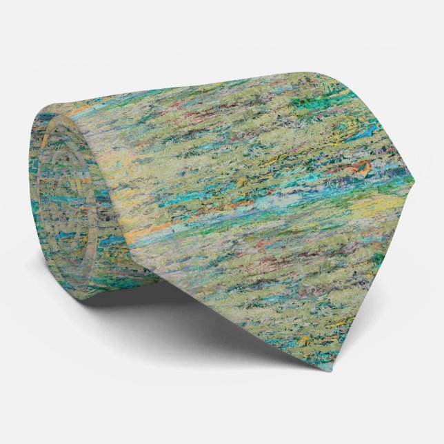 Corbata Textura Toorop – Expresión Orgánica (Enrollado)