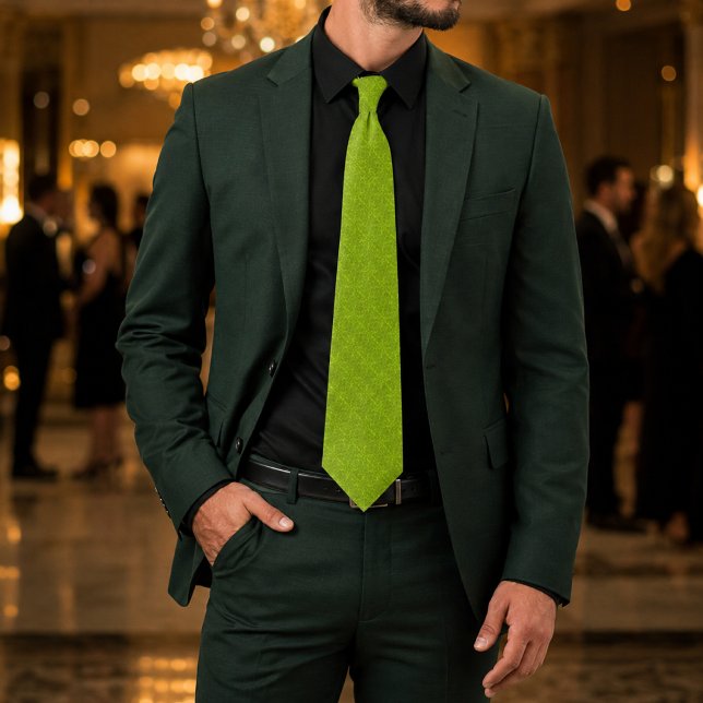 Corbata Texturizada Emerald Pulse (Subido por el creador)