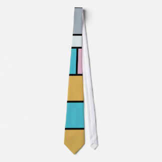 Corbata Theo Van Doesburg - Composición 17 - Arte Mondrian