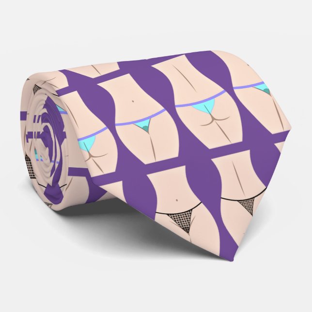 Corbata Thong Panty Thunder_Cove (Enrollado)