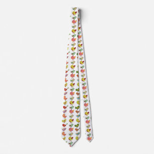 Corbata Thunder_Cove con hongos dulces multicolores