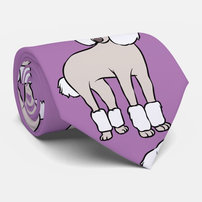 Corbata Thunder_Cove de perro caniche estándar (Enrollado)