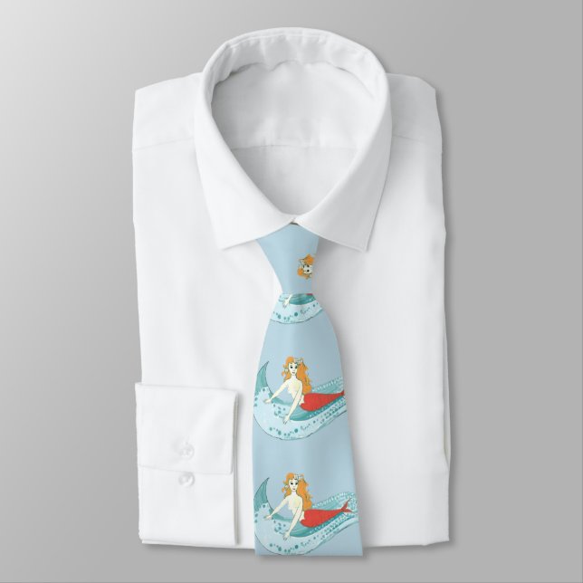 Corbata Thunder_Cove de sirena en oleada (Atado)