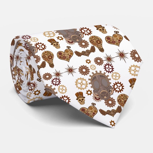 Corbata Thunder_Cove del tema Steampunk (Enrollado)