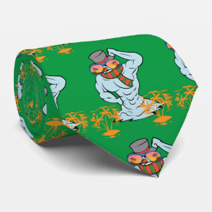Corbata Thunder_Cove, Muscular hombre de nieve en vacacion
