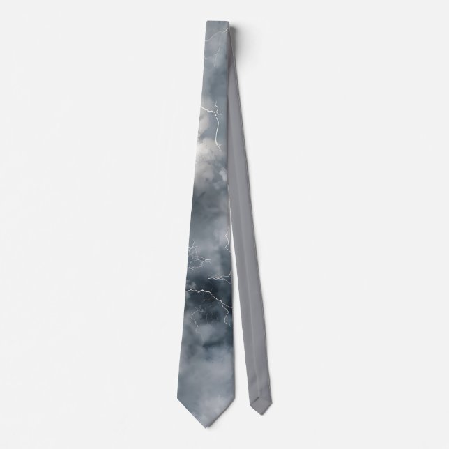 Corbata Thunderstorm Tie/Krawatte mit Blitzd (Anverso)