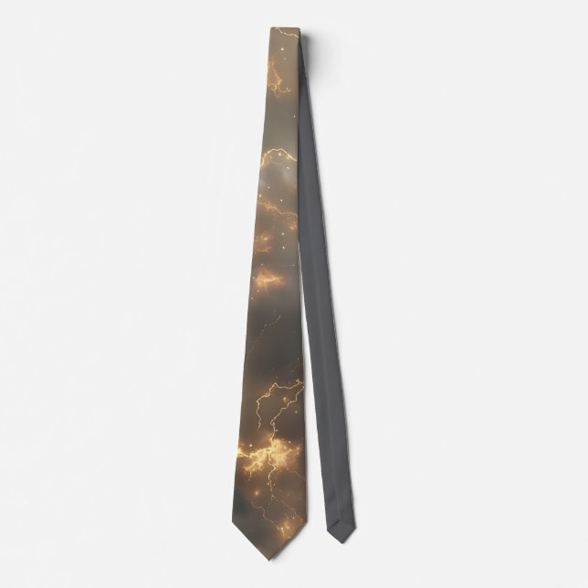 Corbata Thunderstorm Tie/Krawatte mit Blitzd (Anverso)