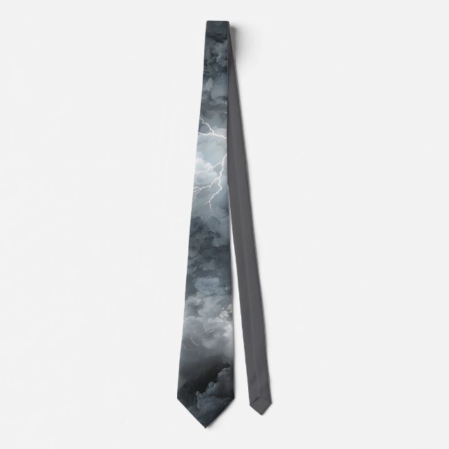 Corbata Thunderstorm Tie/Krawatte mit Blitzd (Anverso)