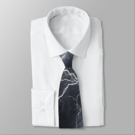 Corbata Thunderstorm Tie/Krawatte mit Blitzd