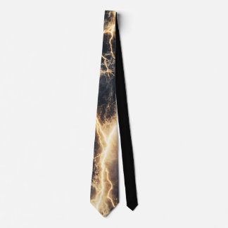 Corbata Thunderstorm Tie/Krawatte mit Blitzd